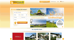 Desktop Screenshot of daenemark.ferienhaus.de